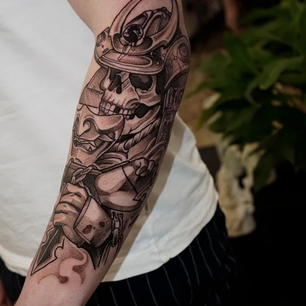 Japanese tattoo by Роман Зорин in Saint Petersburg