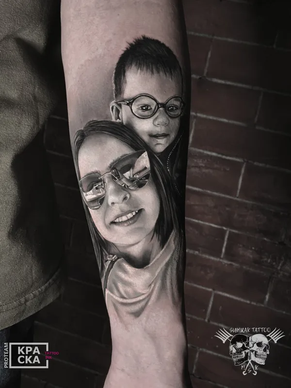 black and grey realism 타투 부위 forearm #85547 | 타투이스트 Саня Сумрак