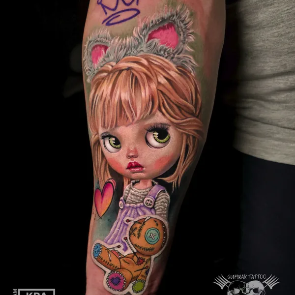 Realism tattoo by Саня Сумрак in Moscow