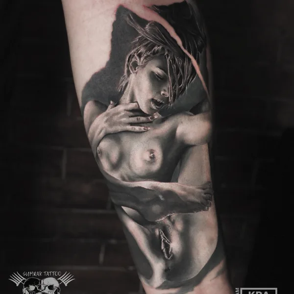 Realism tattoo by Саня Сумрак in Moscow