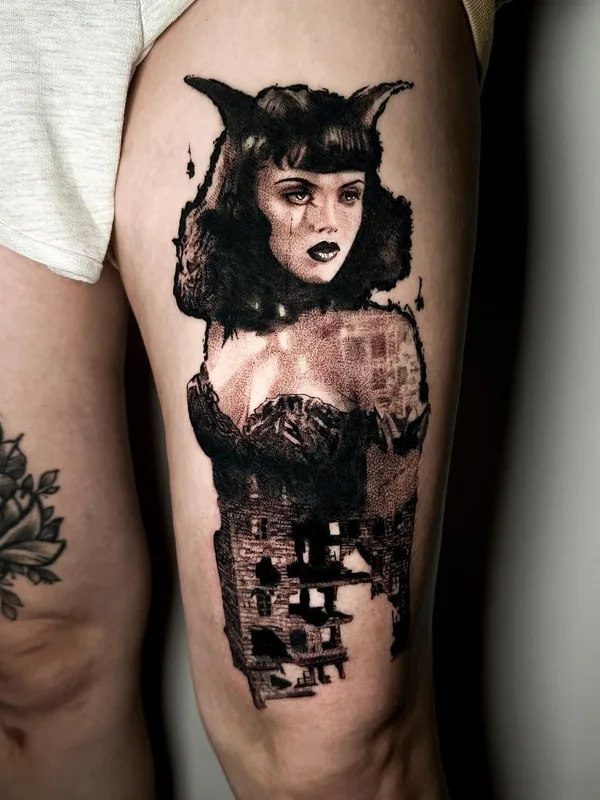 Author's Style tattoo by Саша Бондос in Moscow