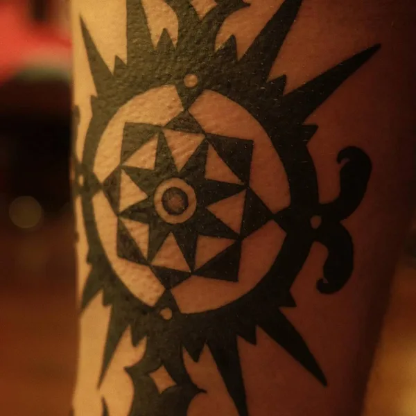Geometric tattoo by Sasha Morozov (Саша Морозов) in Moscow