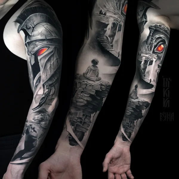 Author's Style tattoo by Саша Вий in Томск