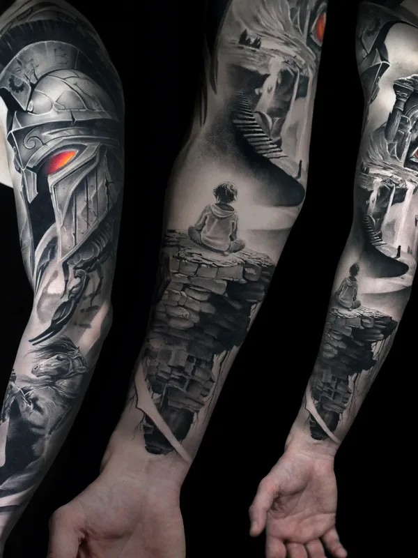 Авторская tattoo by Саша Вий in Томск