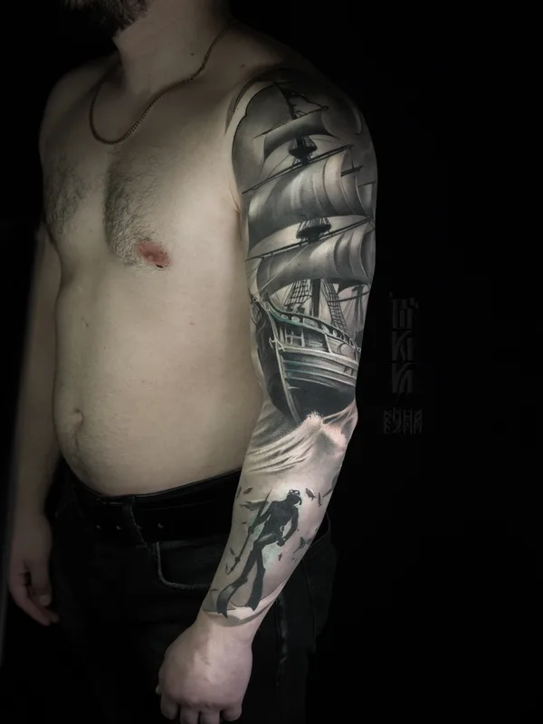 Авторская tattoo by Саша Вий in Томск