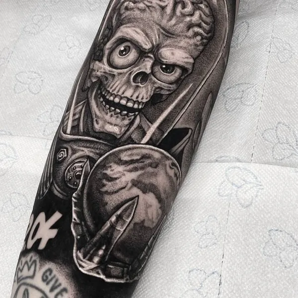Graphic tattoo by Савелий Курганов in Калининград