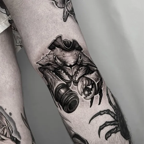 Graphic tattoo by Савелий Курганов in Калининград