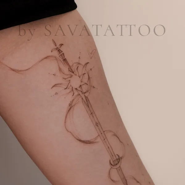 whipshading tattoo by Савинова Ольга  in Екатеринбург