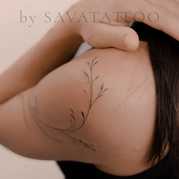 whipshading tattoo by Савинова Ольга  in Екатеринбург