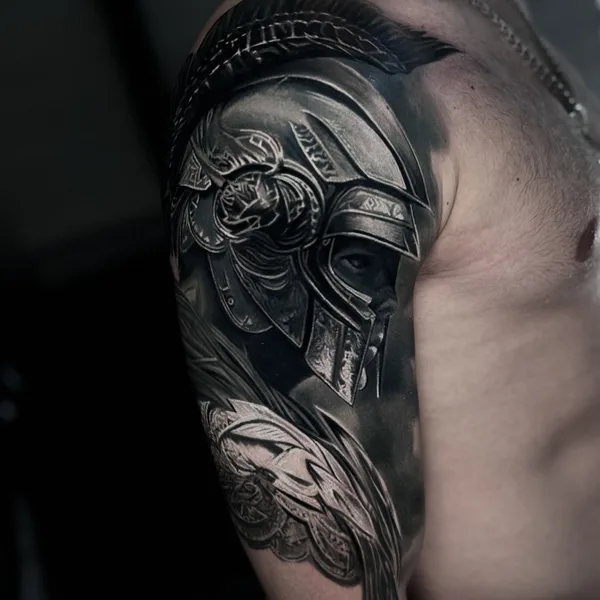 Realism tattoo by Сергей Кривов in Симферополь