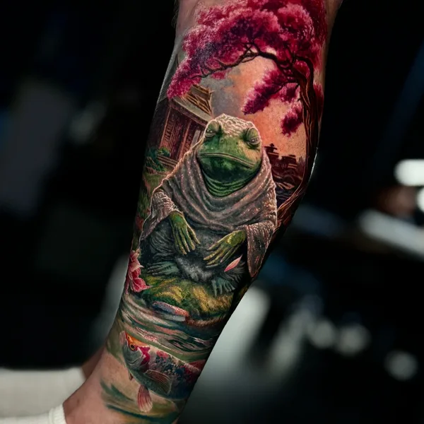 Realism tattoo by Сергей Кривов in Симферополь