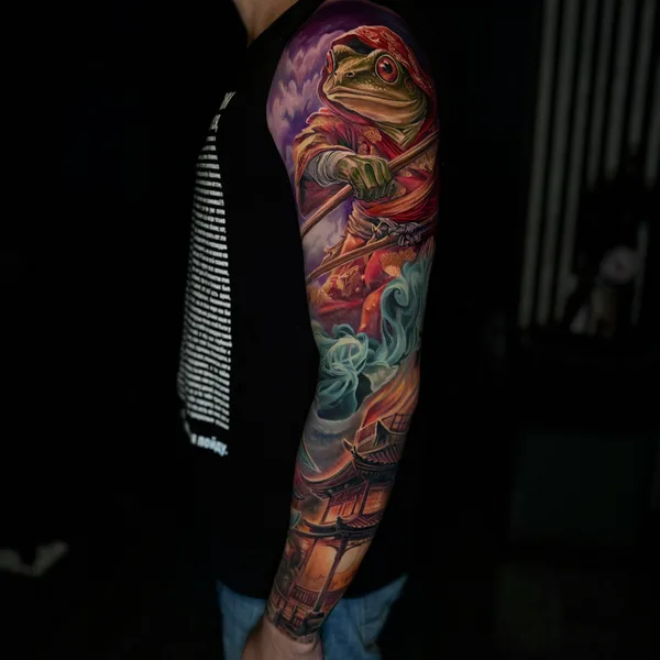 Realism tattoo by Сергей Кривов in Симферополь