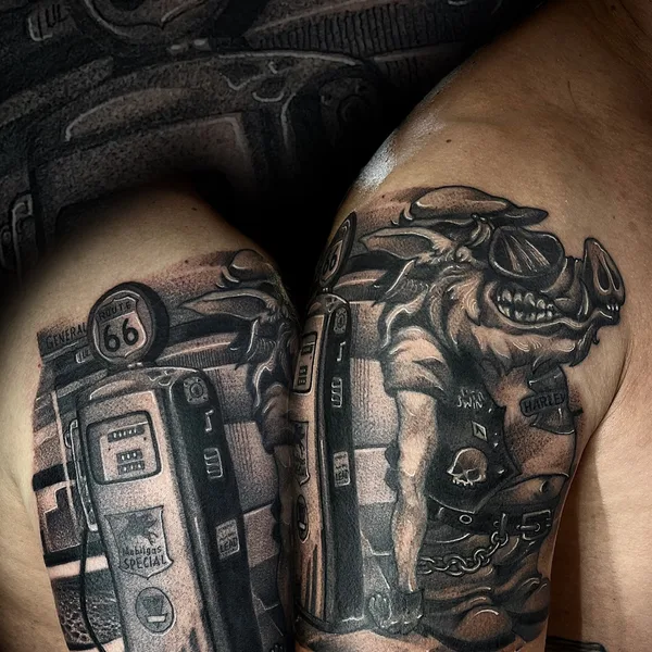 whipshading tattoo by Сергей Мартынов in Кемерово