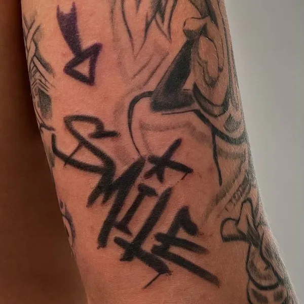 whipshading tattoo by Шарапова София  in Moscow