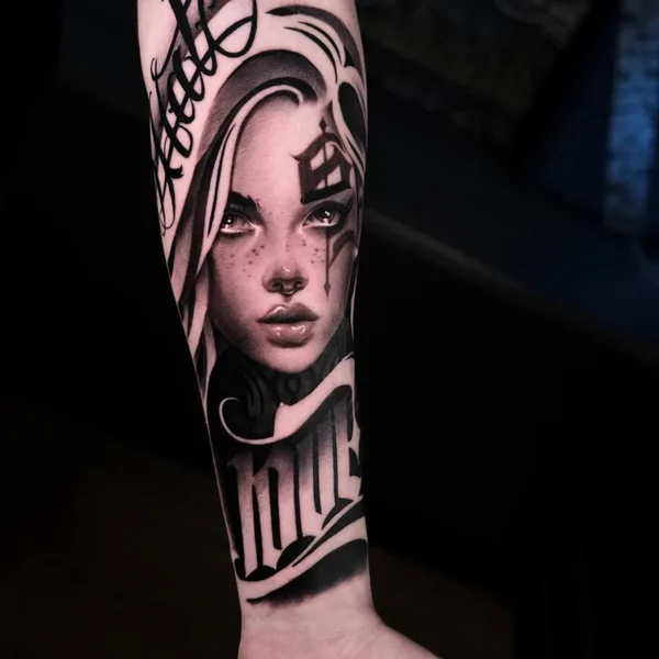 Реализм tattoo by Станислав Абдюшев in Санкт-Петербург