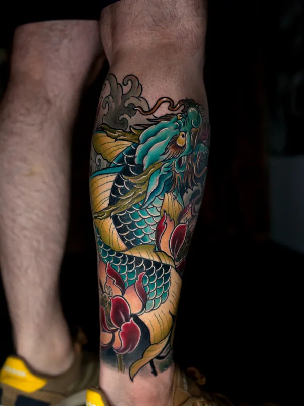 Japanese tattoo by Татьяна Чудесатая in Moscow