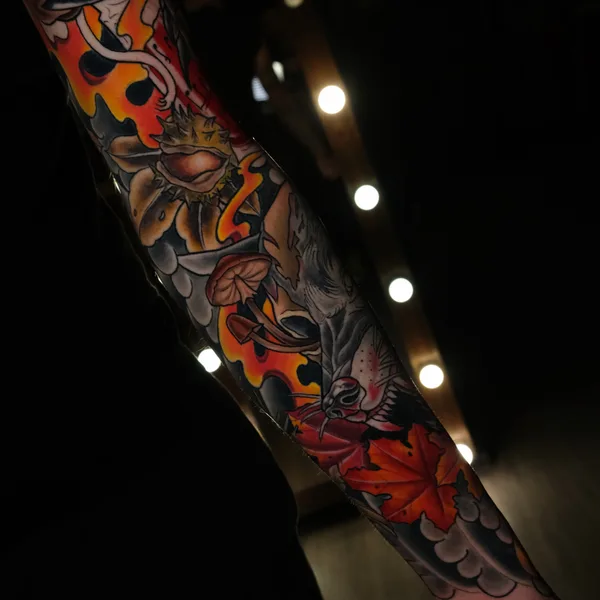 Японская tattoo by Татьяна Чудесатая in Москва