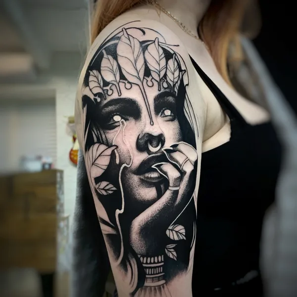 Realism tattoo by Уля Aubhoov in Липецк