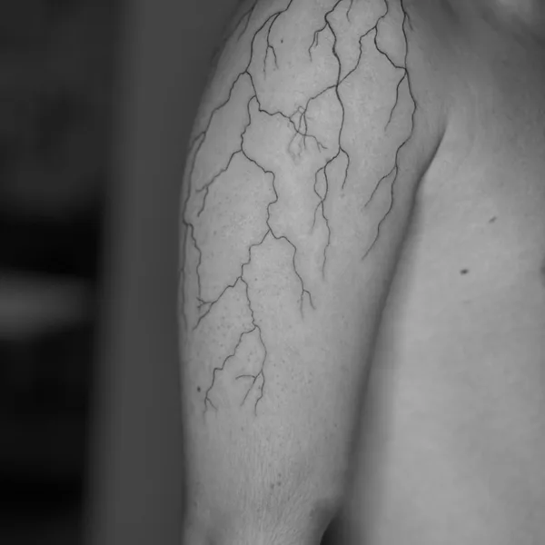 Graphic tattoo by Валерия Журавлева in Саратов