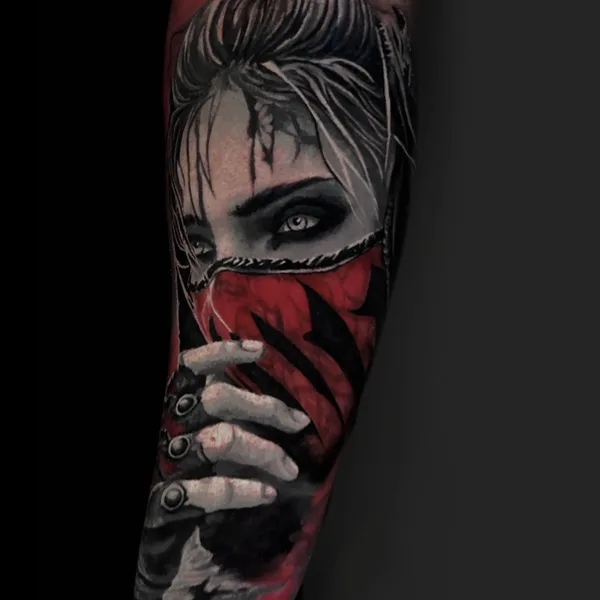 Abstract tattoo by Василий Кушнаренко in Бердск