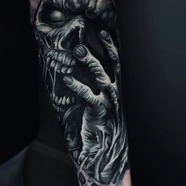 Abstract tattoo by Василий Кушнаренко in Бердск