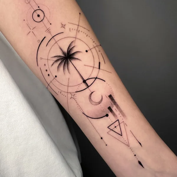 Watercolor tattoo by Виктория Маслова in Moscow