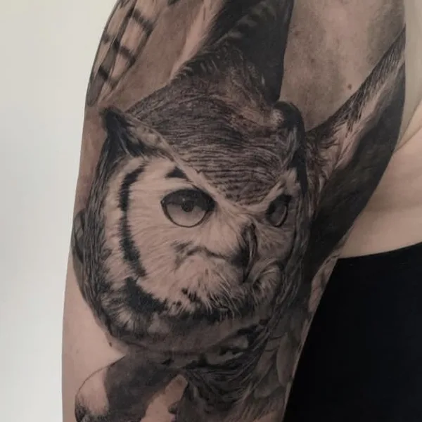 Micro Realism tattoo by Виктория Зиман in Moscow