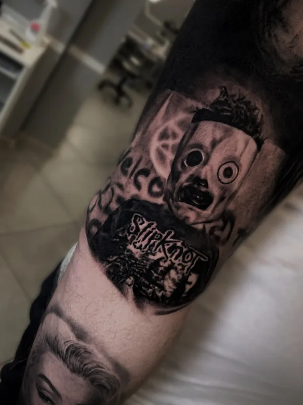 blackandgrey realism 타투 부위 forearm #87978 | 타투이스트 Виктория Зиман 