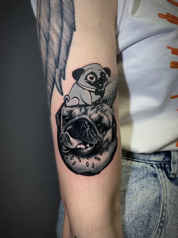 blackandgrey realism 타투 부위 forearm #87980 | 타투이스트 Виктория Зиман 