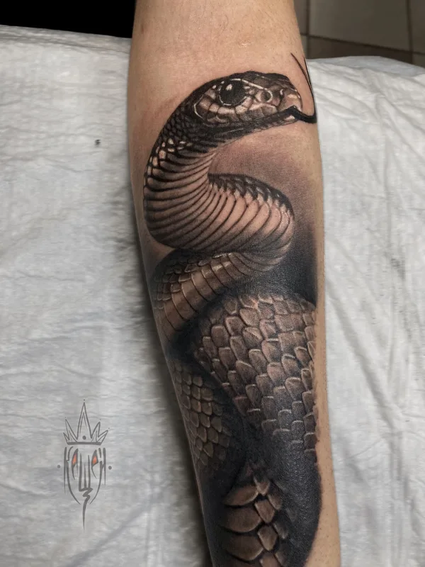 Biomechanical tattoo by Виталий Канащенков in Нижний Новгород
