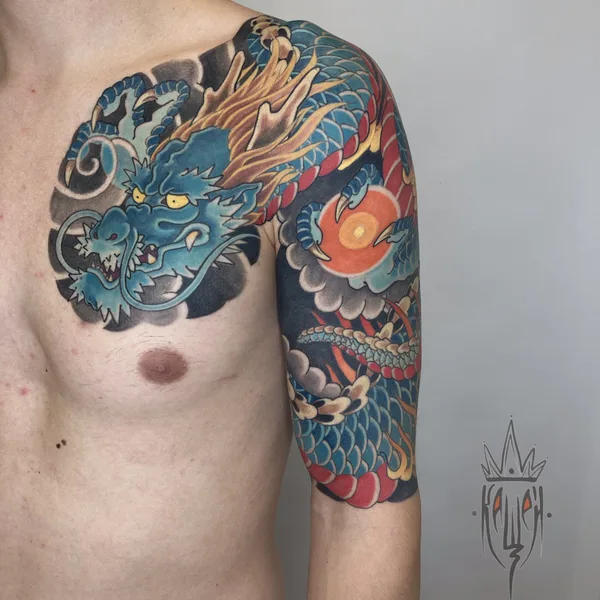 Biomechanical tattoo by Виталий Канащенков in Нижний Новгород