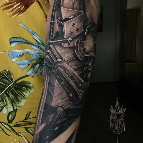 Biomechanical tattoo by Виталий Канащенков in Нижний Новгород