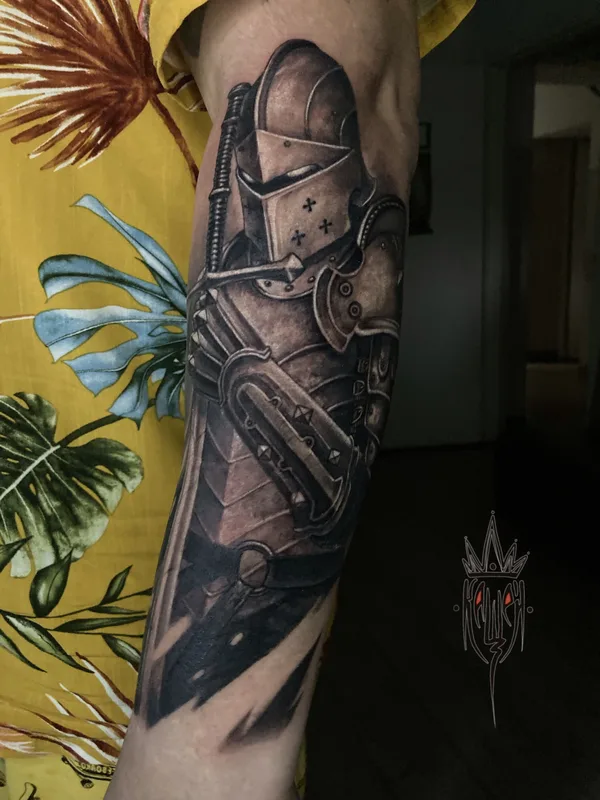 Biomechanical tattoo by Виталий Канащенков in Нижний Новгород