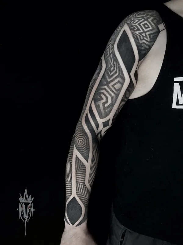 Biomechanical tattoo by Виталий Канащенков in Нижний Новгород