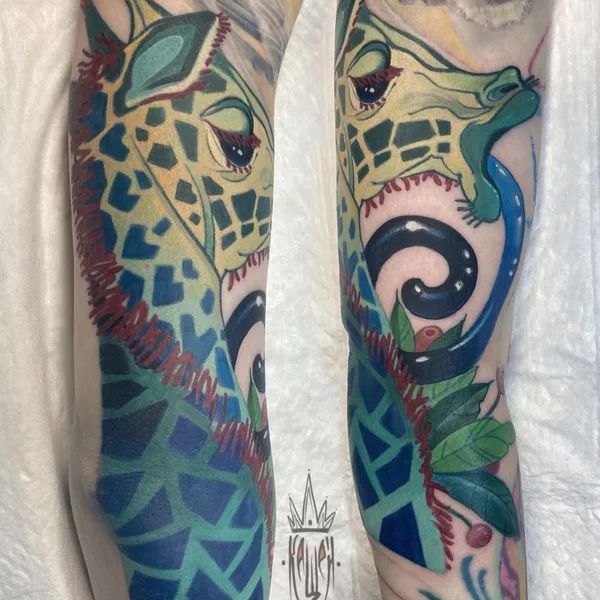 Biomechanical tattoo by Виталий Канащенков in Нижний Новгород