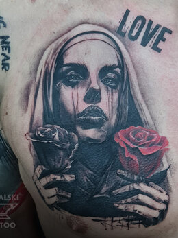 Trashpolka tattoo
