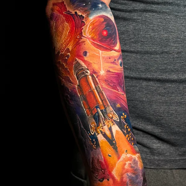 Realism tattoo by Владимир Максимов in Moscow