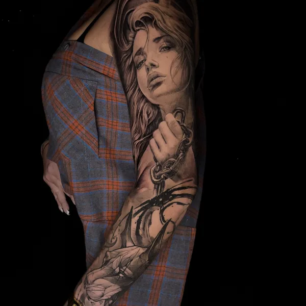 Realism tattoo by Владимир Максимов in Moscow
