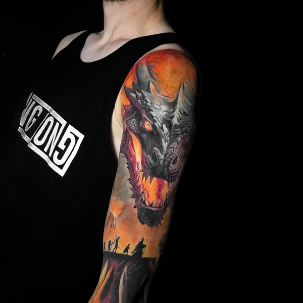 Realism tattoo by Владимир Максимов in Moscow