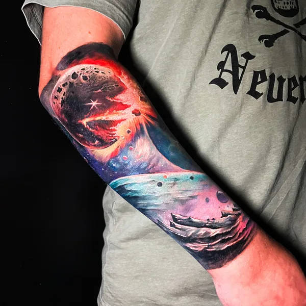 Realism tattoo by Владимир Максимов in Moscow