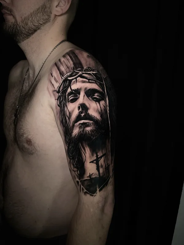 Реализм tattoo by Владимир Соловьев in Краснодар