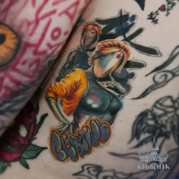 Realism tattoo by Ярослав Ярославский in Ростов-на-Дону