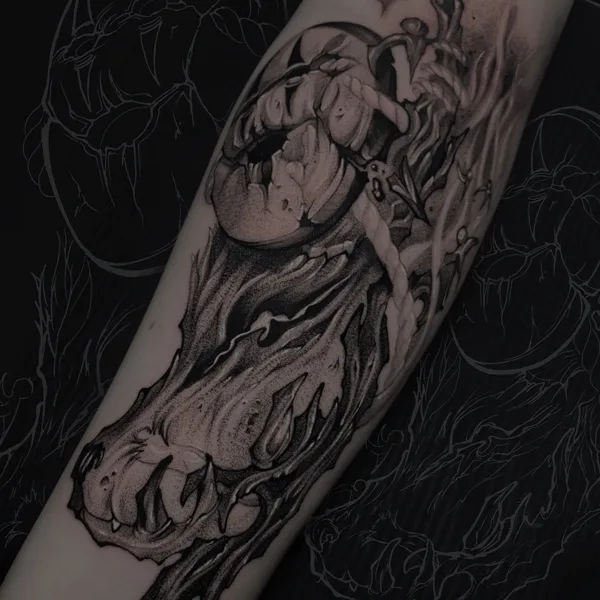 bioorganic tattoo by Юлий Монро  in Владимир