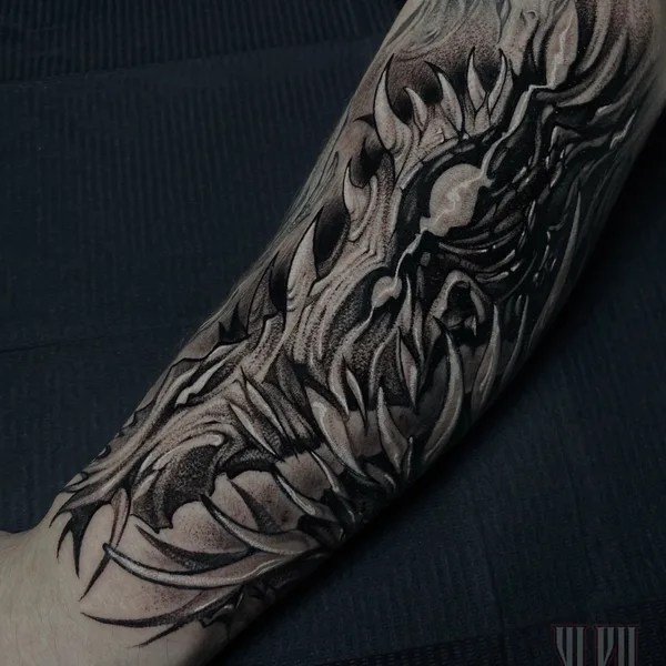 bioorganic tattoo by Юлий Монро  in Владимир