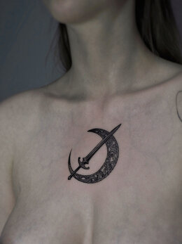 Graphic tattoo