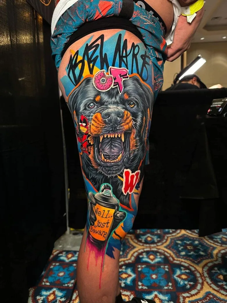 Street Pop Art Tattoo by John Eric Basilio - image 4