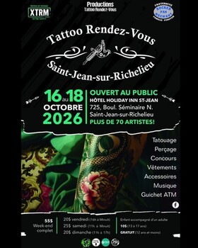 Tattoo Rendez-Vous Saint-Jean-Sur-Richelieu 2026