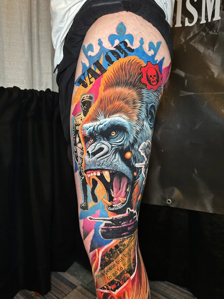 Street Pop Art Tattoo by John Eric Basilio - image 1