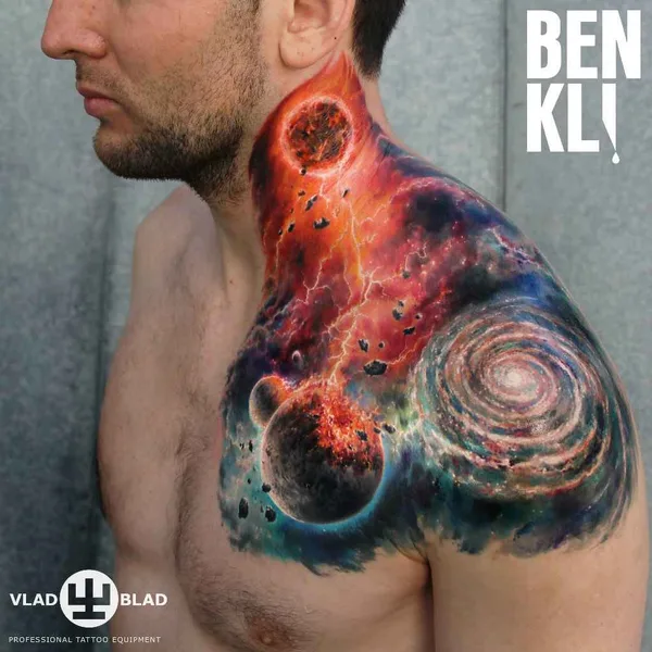 Реализм tattoo by Бэн Клишевский in Москва
