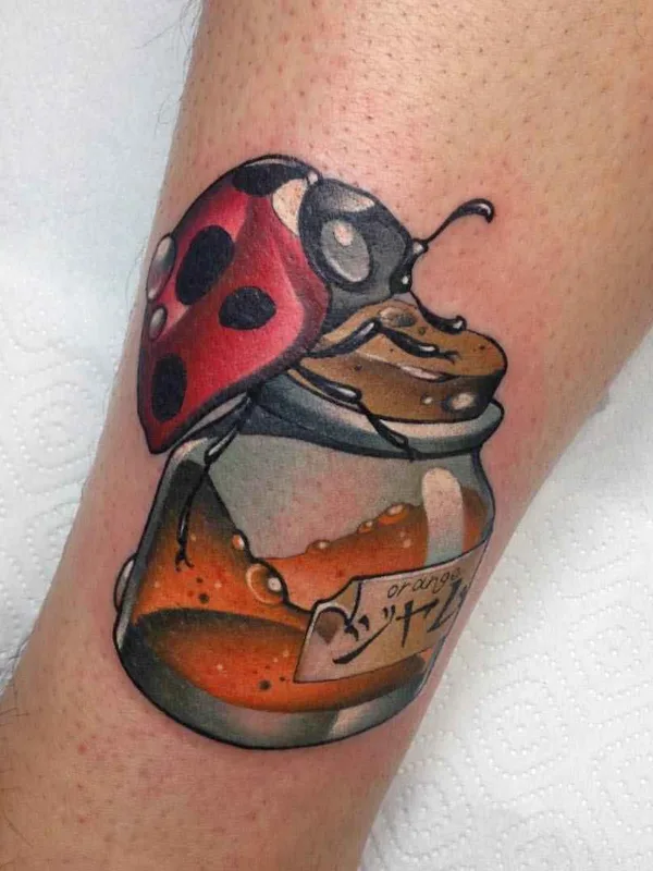 Нью Скул tattoo by Герман Горбунов in Санкт-Петербург
